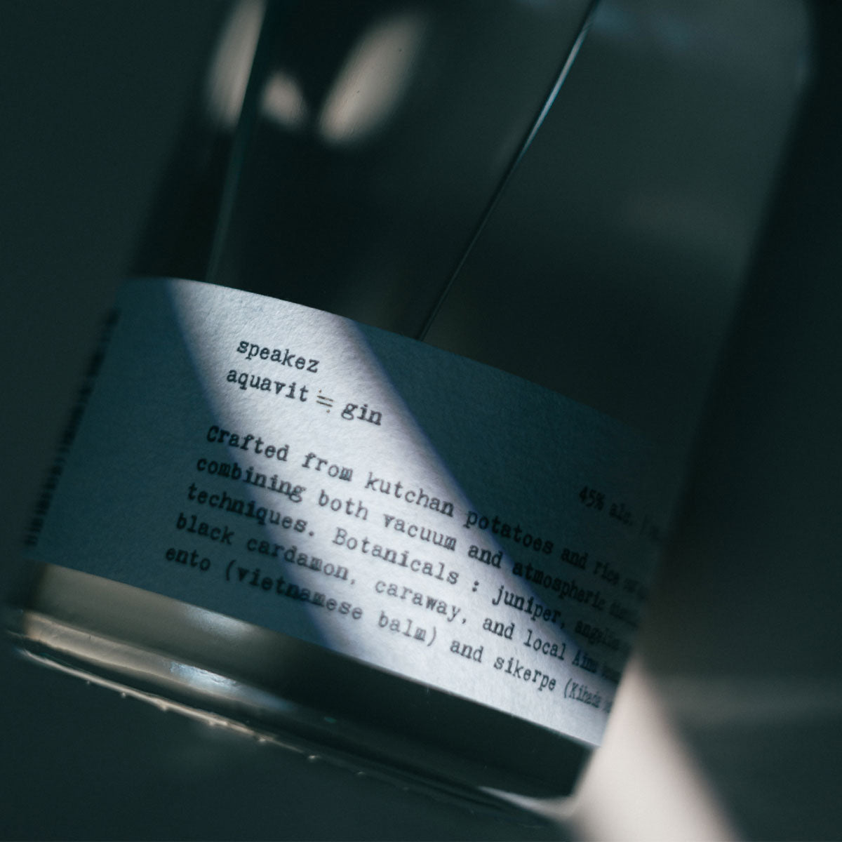 aquavit≒gin